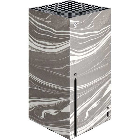 Grey Marble Xbox Series X Console Skin