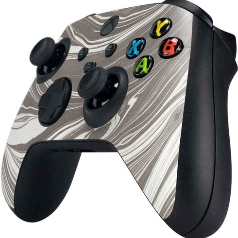 Grey Marble Xbox Series X Controller Skin