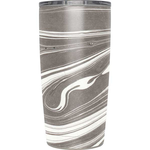 Grey Marble Yeti 20oz Tumbler Skin