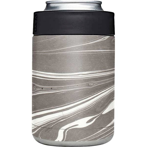 Grey Marble Yeti Colster Can Insulator Skin