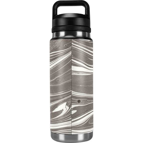Grey Marble YETI Rambler 26oz Bottle Skin