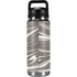 Grey Marble YETI Rambler 26oz Bottle Skin