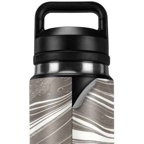 Grey Marble YETI Rambler 26oz Bottle Skin