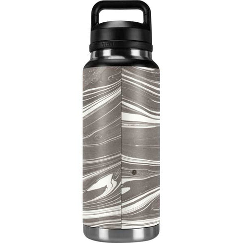 Grey Marble YETI Rambler 36oz Bottle Skin