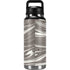 Grey Marble YETI Rambler 36oz Bottle Skin