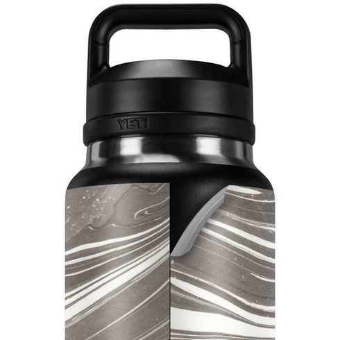 Grey Marble YETI Rambler 36oz Bottle Skin