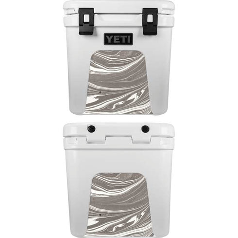 Grey Marble YETI Roadie 24 Hard Cooler Skin