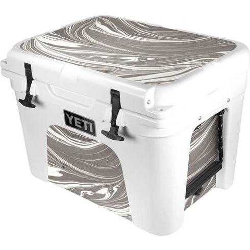 Grey Marble YETI Tundra 35 Hard Cooler Skin