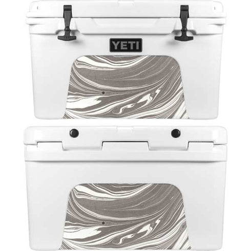 Grey Marble YETI Tundra 45 Hard Cooler Skin