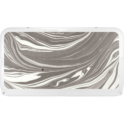 Grey Marble YETI Tundra 75 Hard Cooler Skin