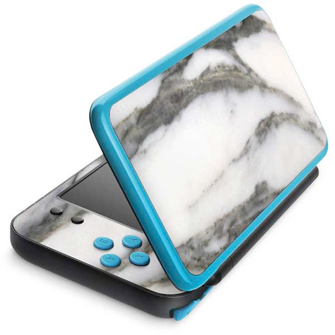 Grey Marbling Nintendo 2DS XL (2017) Skin