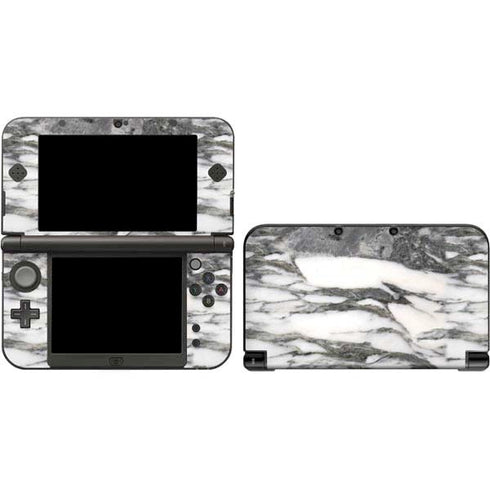 Grey Marbling 3DS XL 2015 Skin