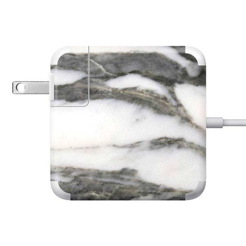 Grey Marbling 85W Power Adapter (15 and 17 inch MacBook Pro Charger) Skin