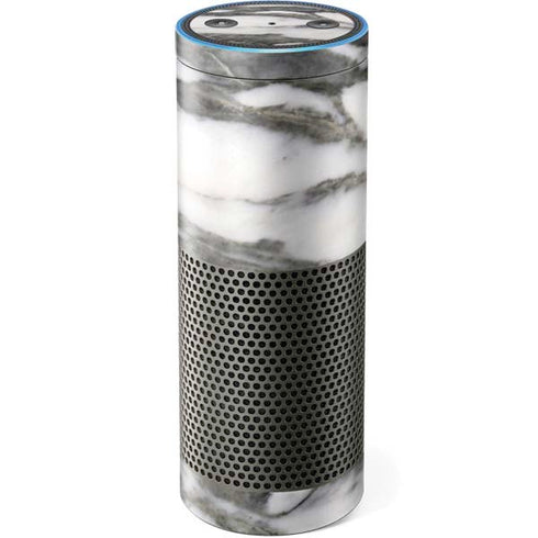Grey Marbling Amazon Echo Skin