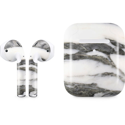 Grey Marbling Apple AirPods 2 Skin