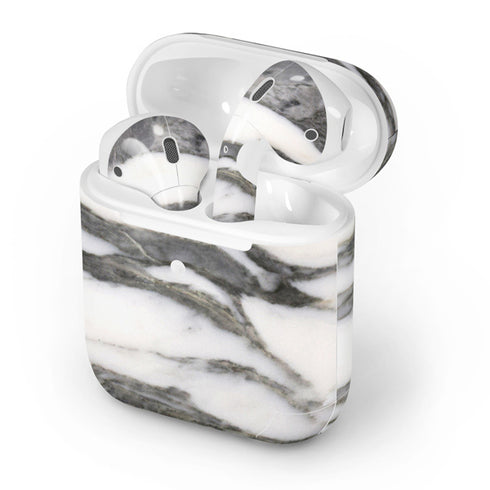 Grey Marbling Apple AirPods 2 Skin