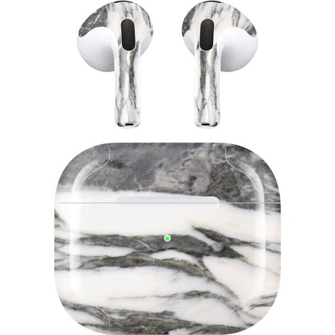 Grey Marbling Apple AirPods (3rd Gen 2021) Skin