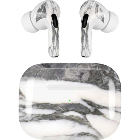 Grey Marbling Apple AirPods Pro Skin