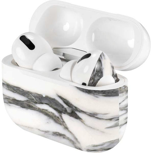 Grey Marbling Apple AirPods Pro Skin