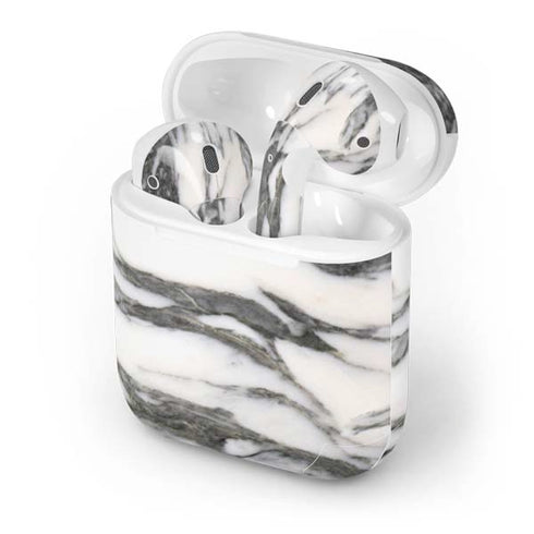 Grey Marbling Apple AirPods Skin