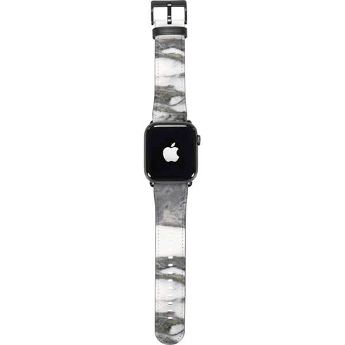 Grey Marbling Apple Watch Band 42-44mm
