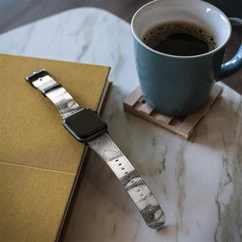 Grey Marbling Apple Watch Band 42-44mm