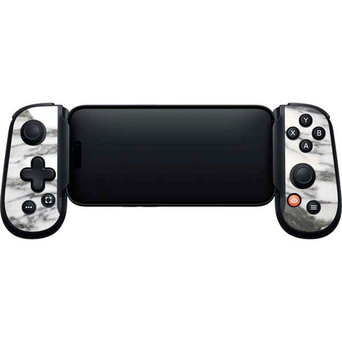 Grey Marbling Backbone One for iPhone Game Controller Skin