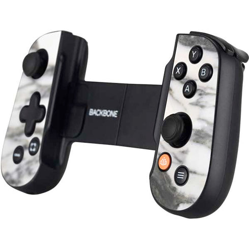 Grey Marbling Backbone One for iPhone Game Controller Skin