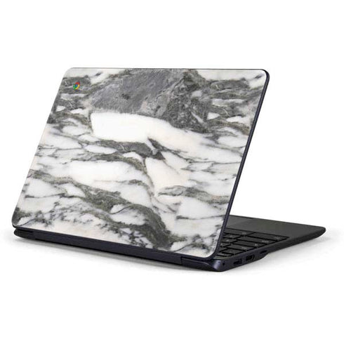 Grey Marbling Samsung Chromebook Skin