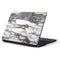 Grey Marbling Samsung Chromebook Skin