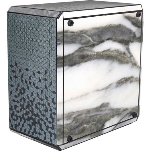 Grey Marbling Cooler Master MasterBox Q300L Mini Tower Skin