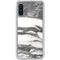 Grey Marbling Galaxy A10e Clear Case