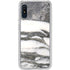 Grey Marbling Galaxy A10e Clear Case