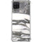 Grey Marbling Galaxy A12 Clear Case
