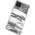 Grey Marbling Galaxy A12 Clear Case