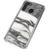 Grey Marbling Galaxy A21 Clear Case
