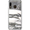 Grey Marbling Galaxy A30 Clear Case