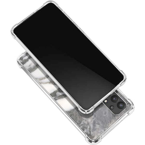 Grey Marbling Galaxy A32 5G Clear Case