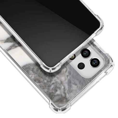 Grey Marbling Galaxy A33 5G Clear Case