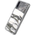 Grey Marbling Galaxy A50 Clear Case