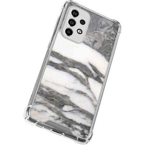 Grey Marbling Galaxy A53 5G Clear Case