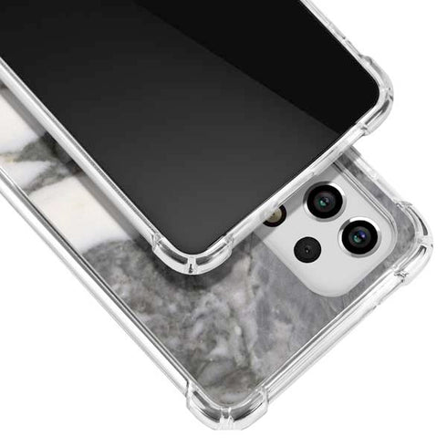 Grey Marbling Galaxy A53 5G Clear Case