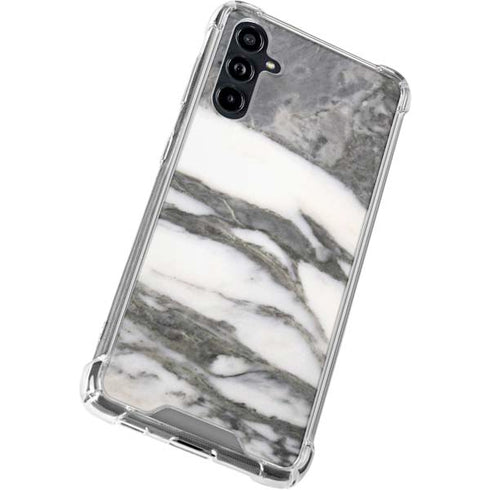 Grey Marbling Galaxy A54 5G Clear Case