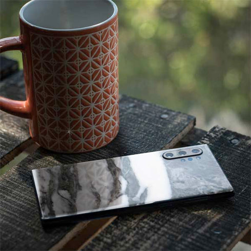 Grey Marbling Galaxy Note 10 Plus Skin
