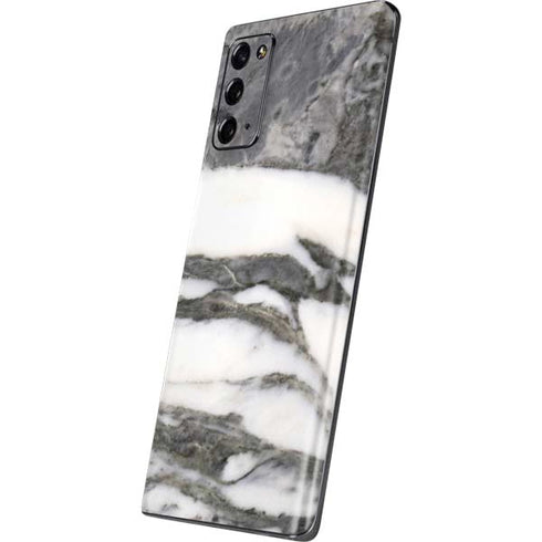 Grey Marbling Galaxy Note20 5G Skin