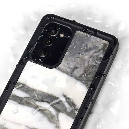 Grey Marbling Galaxy Note20 5G Waterproof Case