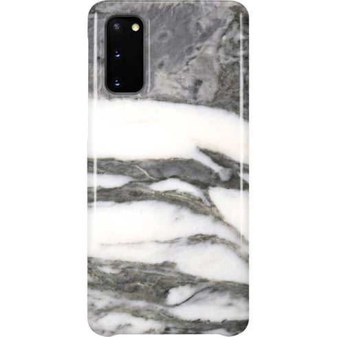 Grey Marbling Galaxy S20 Lite Case