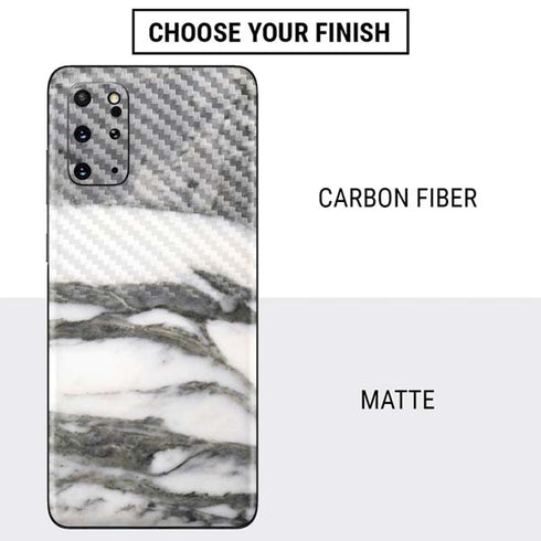 Grey Marbling Galaxy S20 Plus Skin