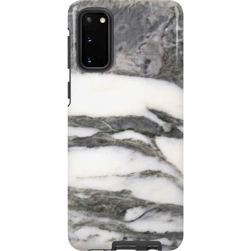Grey Marbling Galaxy S20 Pro Case