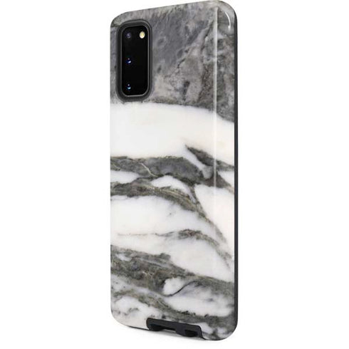 Grey Marbling Galaxy S20 Pro Case